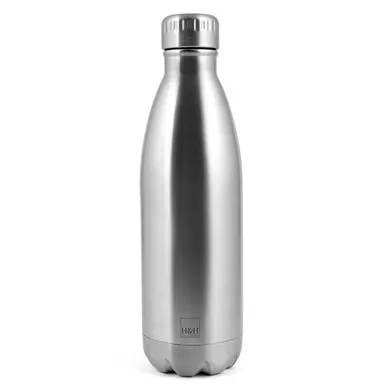 H&H Lifestyle, butelka termiczna ze stali nierdzewnej, Silver, 0,5l