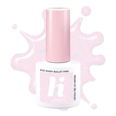 Hi Hybrid, lakier hybrydowy, nr 131 shiny ballet pink, 5 ml