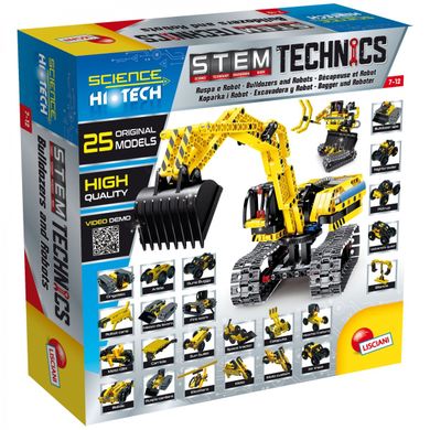 Hi-tec, koparka, robot, 412 elementów