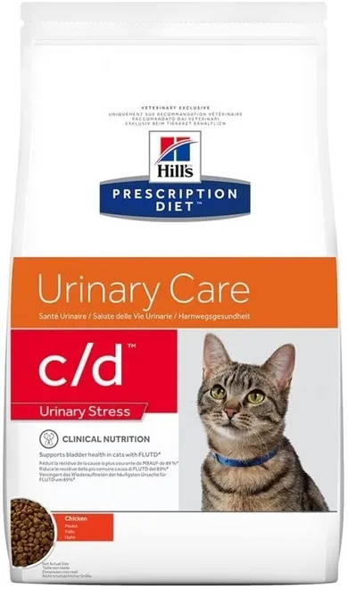 Hill's Prescription Diet, Feline c/d, Urinary Stress, sucha karma dla kota, 1,5 kg