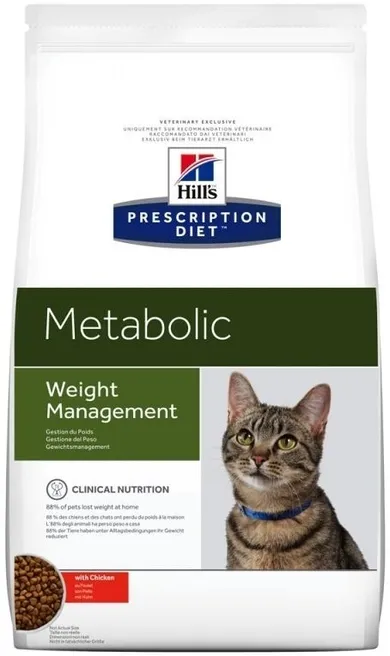 Hill's Prescription Diet, Feline Metabolic, sucha karma dla kota, 1,5 kg