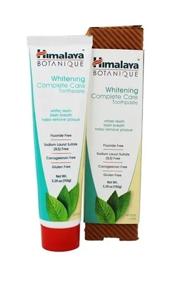 Himalaya, Botanique Whitening Complete Care, wybielająca pasta do zębów, simply mint, 150g