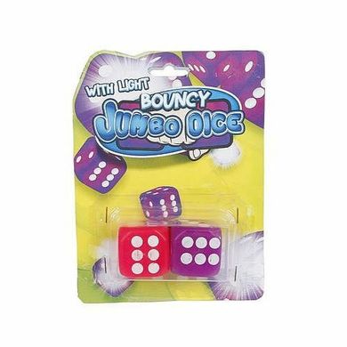 Hipo, duże kostki do gry ze światłem, 3,6 cm, 2 szt.