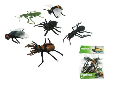 Hipo, Insekty, pajęczaki, pająk, 10 cm, 6 szt.