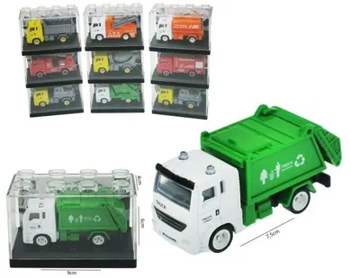 Hipo, służby miejskie, ciężarówka, pojazd metalowy, 1 szt.