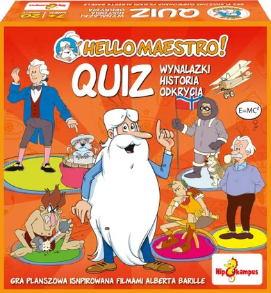 Hipokampus, Hello Maestro Quiz. Wynalazki, historia, odkrycia, gra rodzinna