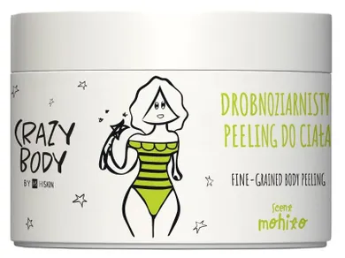 HiSkin, Crazy Body, peeling do ciała drobnoziarnisty, mohito, 300 ml