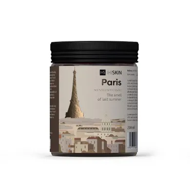 HiSkin, Home, świeca sojowa, Paris, 200 ml