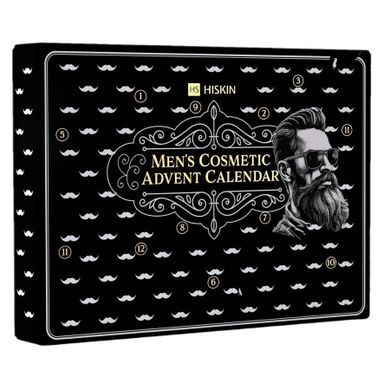 HiSkin, Men's Cosmetic Advent Calendar, kalendarz adwentowy dla mężczyzny, 12 szt.
