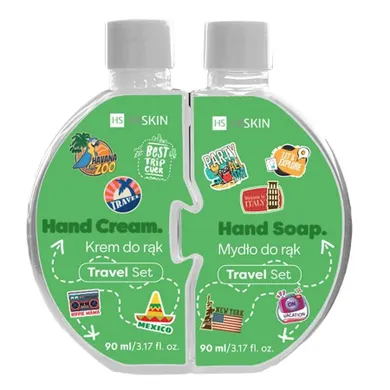 HiSkin, Puzzle Hand, krem do rąk, 90 ml + mydło do rąk, 90 ml