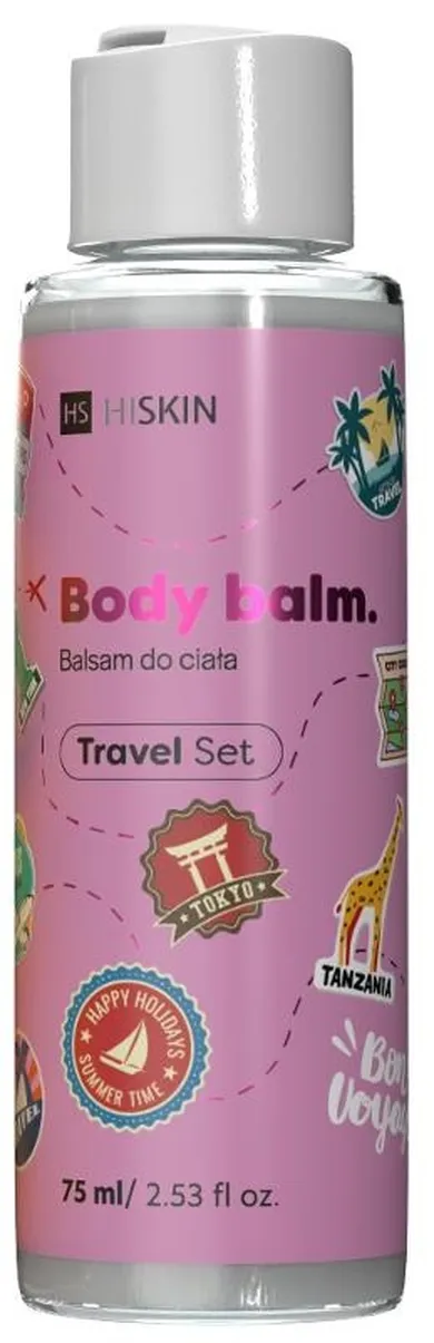 HiSkin, Travel Set, balsam do ciała, 75 ml