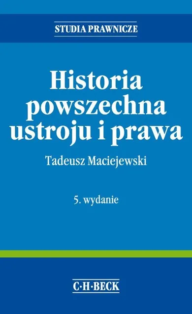 Historia powszechna ustroju i prawa