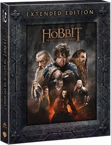 Hobbit: Bitwa Pięciu Armii. Wydanie rozszerzone. Blu-Ray