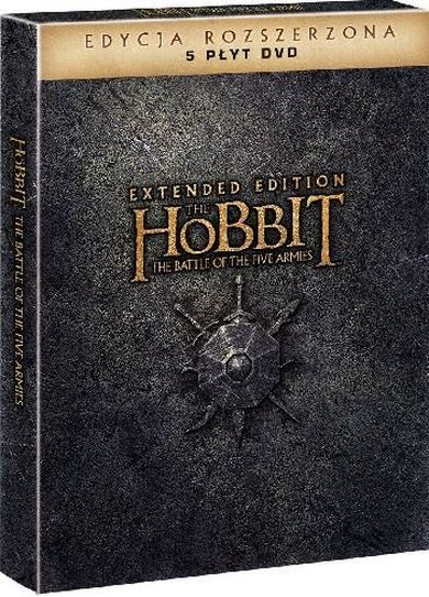 Hobbit: Bitwa Pięciu Armii. Wydanie rozszerzone. DVD - smyk.com