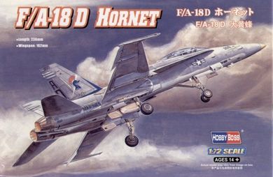 Hobby Boss, F/A 18D Hornet, model do sklejania, 1:72