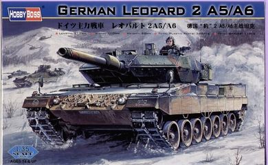 Hobby Boss, German Tank Leopard 2 A5/A6, model do sklejania