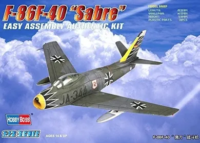 Hobby Boss, samolot F-86F-40 Sabre, model do sklejania