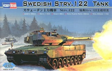 Hobby Boss, Swedish Strv. 122 Tank, model