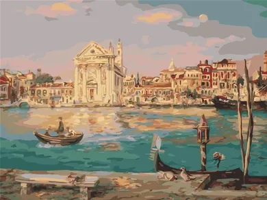 Hobby Maniak, malowanie po numerach, Weneckie kanały, 30-40 cm