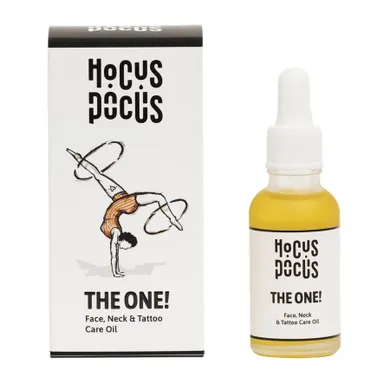 Hocus Pocus, The One!, pielęgnujący olejek do twarzy szyi i tatuażu, 30 ml