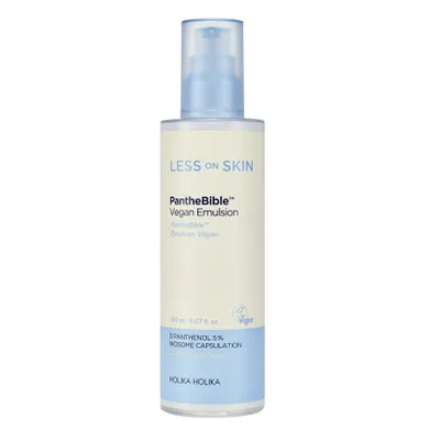 Holika Holika, Less On Skin Panthebible Vegan Emulsion, emulsja do codziennej pielęgnacji, 150 ml