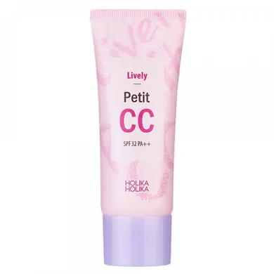 Holika Holika, Lively Petit CC Cream SPF32PA++, tonujący krem do twarzy, 30 ml