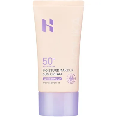 Holika Holika, Moisture Make Up Sun Cream, nawilżający krem przeciwsłoneczny, 60 ml