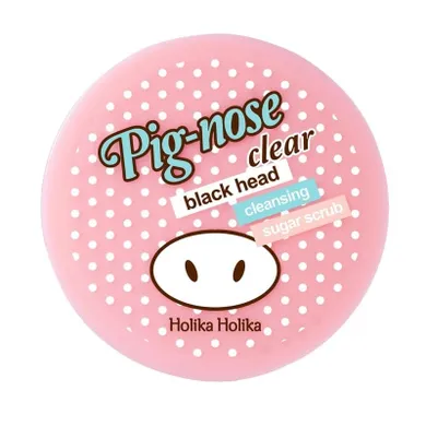 Holika Holika, Pig-Nose Clear Black Head Cleansing Sugar Scrub, cukrowy peeling do twarzy, 30 ml