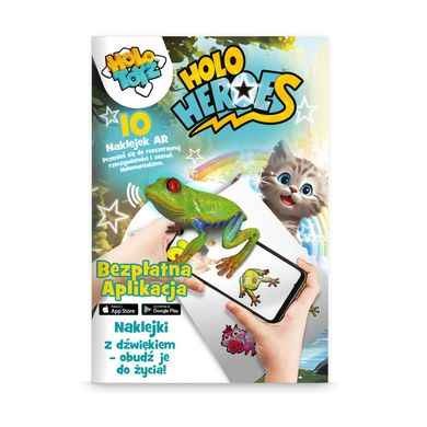 HoloToyz, naklejki AR z dźwiękiem, Holo Heroes