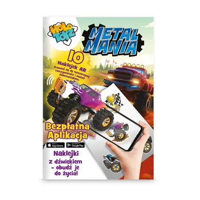 HoloToyz, naklejki AR z dźwiękiem, Metal Mania