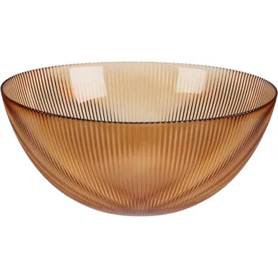 Home Styling Collection, Amber, prążkowana misa, średnica 28 cm