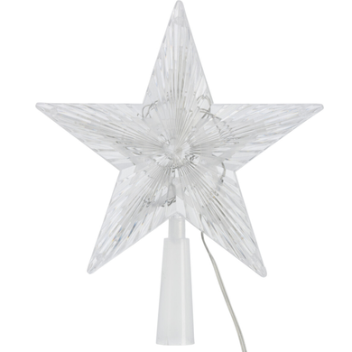 Home Styling Collection, czubek na choinkę, gwiazda LED, 21 cm
