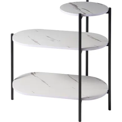Home Styling Collection, Fronti, stolik 3-poziomowy, 64-33-63 cm