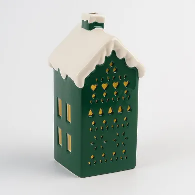 Home Styling Collection, lampka LED w kształcie domu, 15 cm