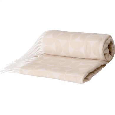 Home Styling Collection, Myk, koc żakardowy z frędzlami, 130-160 cm