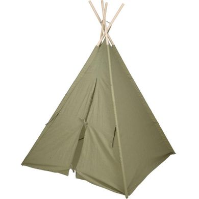 Home Styling Collection, namiot tipi, militarna zieleń, 103-103-160 cm