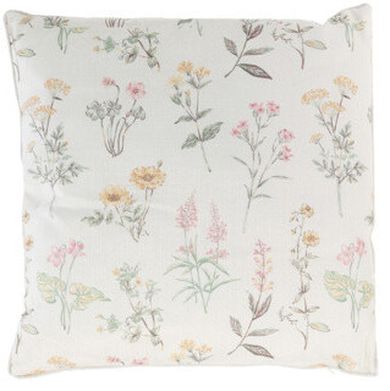 Home Styling Collection, poduszka dekoracyjna w kwiatowy wzór, 45-45 cm