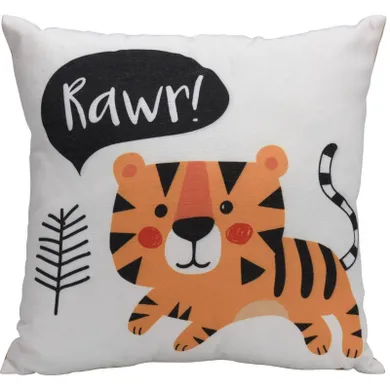 Home Styling Collection, rawr, poszewka na poduszki do pokoju dziecięcego, 45-40 cm