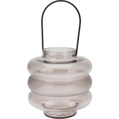 Home Styling Collection, szklany lampion na świeczkę, 20 cm