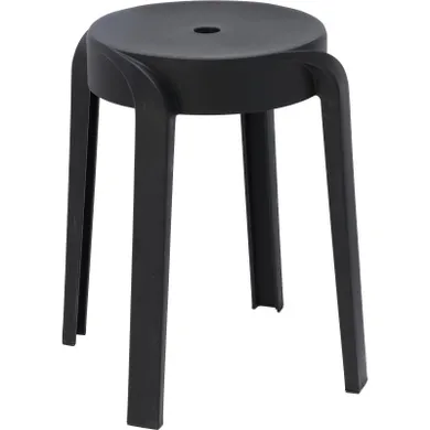 Home Styling Collection, taboret z tworzywa sztucznego, średnica 34-45 cm