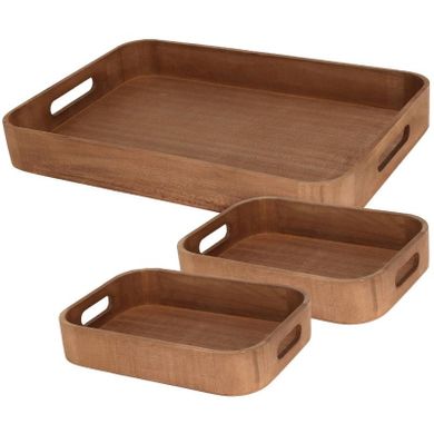 Home Styling Collection, tace do serwowania w różnych rozmiarach, 3 szt.