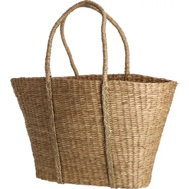 Home Styling Collection, torba plażowa z trawy morskiej, 57-14-30 cm