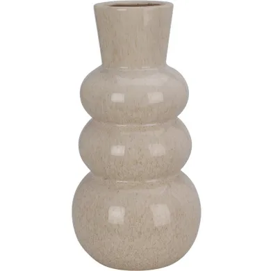 Home Styling Collection, wazon ceramiczny w bąbelkowym kształcie, 25-13 cm