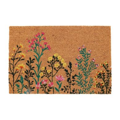 Home Styling Collection, wycieraczka w kwiatowy wzór, 59-39 cm