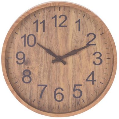 Home Styling Collection, zegar ścienny, duże cyfry, ø 30.5 cm