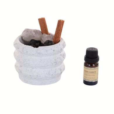 Home Styling Collection, zestaw zapachowy, z kamieniami, 9-7 cm