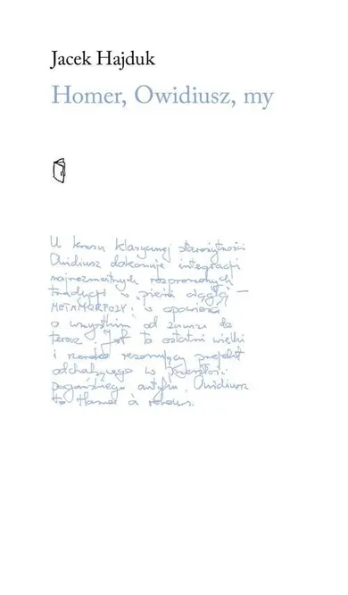 Homer, Owidiusz, my