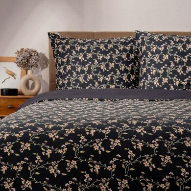 Homla, Adriana, pościel z mikrofibry z kwiatowym wzorem, 200-220 cm, 756702