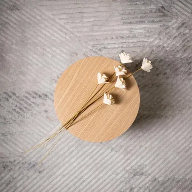 Homla, Alba, bukiet kwiatów, lilia wodna z drewna, 50 cm