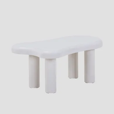 Homla, Alto, stolik kawowy, lakierowany, szary, 100-60-45 cm